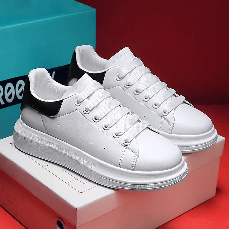 Unisex Platform Lace-Up Sneakers