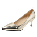 Women's Patent Leather Pointed-Toe Heels