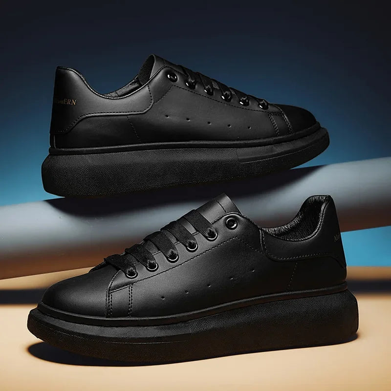 Unisex Platform Lace-Up Sneakers