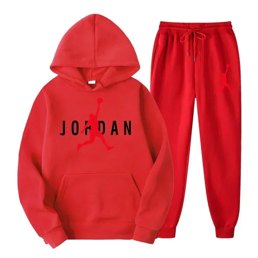 Men's Graphic Hoodie & Pants Set