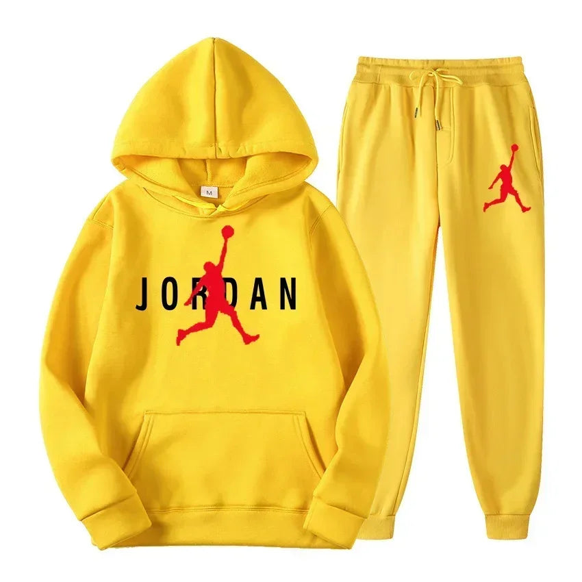 Men's Graphic Hoodie & Pants Set