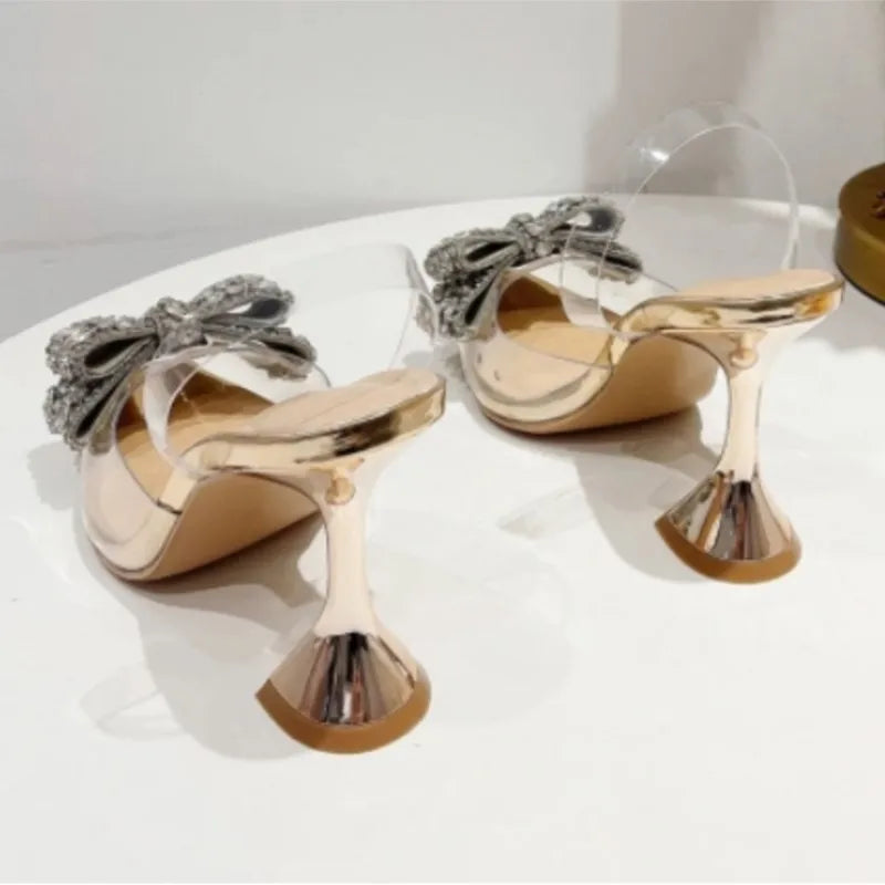 Women's Butterfly-Knot Stiletto Pumps