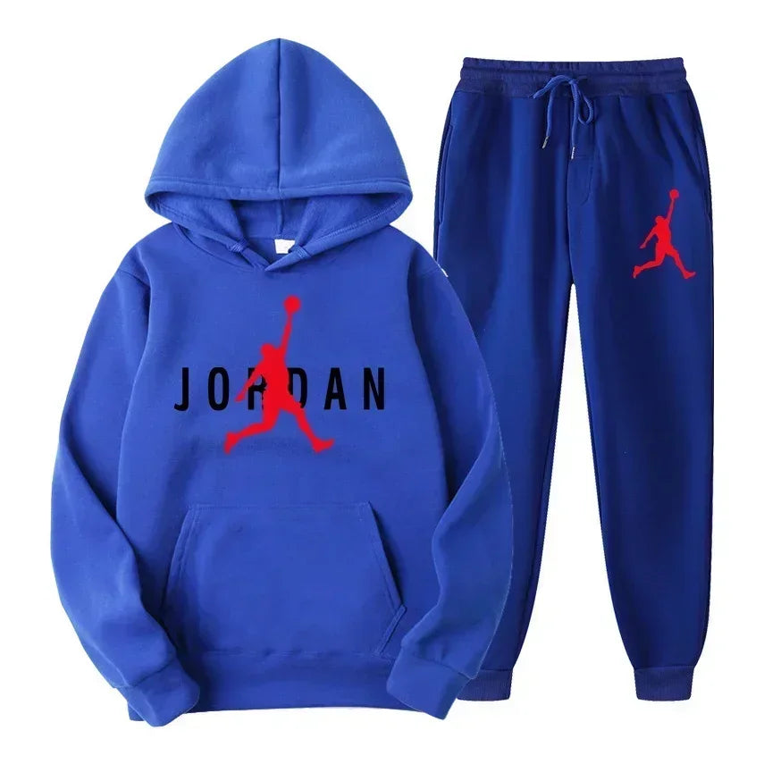 Men's Graphic Hoodie & Pants Set