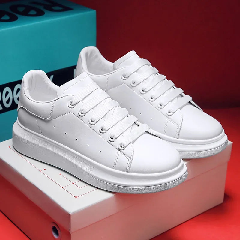 Unisex Platform Lace-Up Sneakers